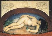 Diego Rivera Virgin oil painting